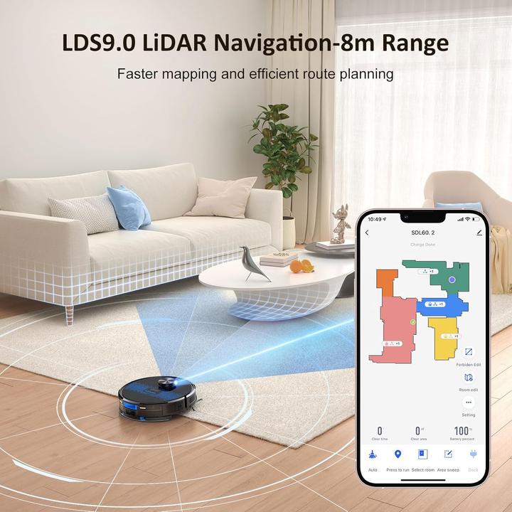 Immagine prodotto Lubluelu SL60D (Robot aspirapolvere)