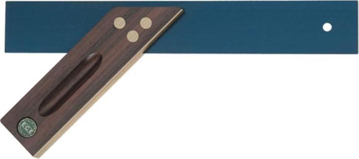 Produktbild ECE Präzisionsgehrungsmass Schenkellänge 300 mm mit Hohlkehle Palisanderholz