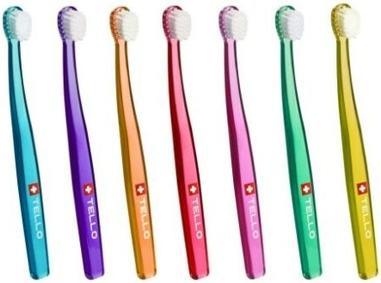Tello 10400 Mega Soft Toothbrush for Kids 2 Years (Color May Vary)
