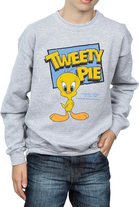 Actual product image Looney Tunes Boys Classic Tweety Pie Sweatshirt (128)