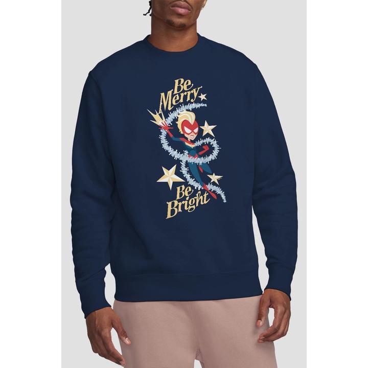 Produktbild Captain Marvel Be Merry Be Bright Sweatshirt (M)