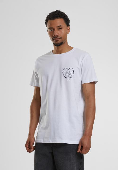 Actual product image Mister Tee Burning Hearts Tee - 19067 (XL)