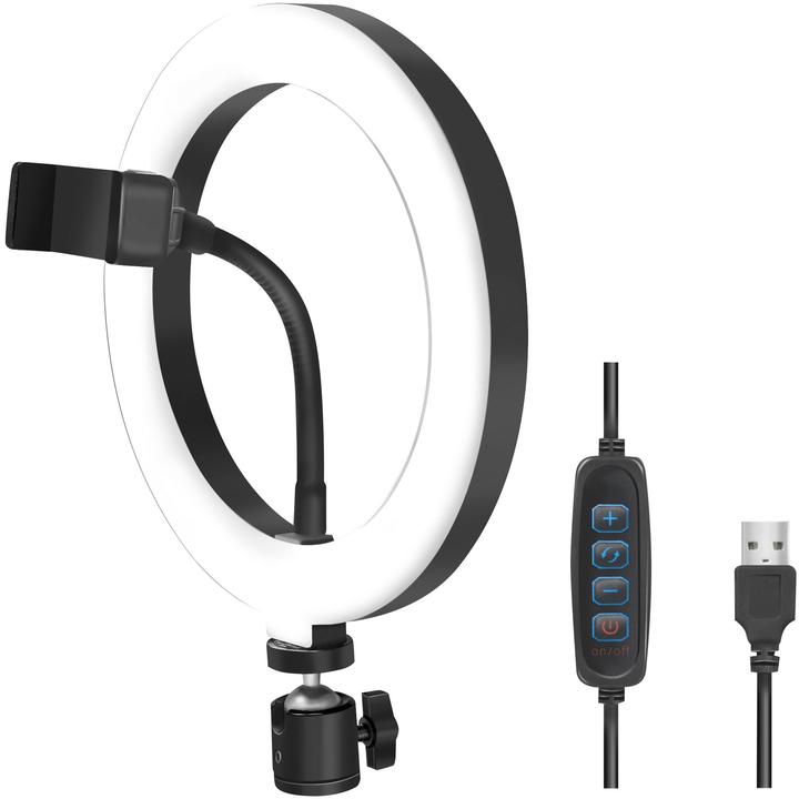 Image du produit LogiLink Éclairage annulaire pour smartphone (éclairage annulaire)