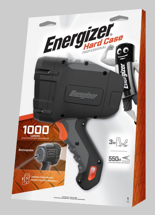 Produktbild Energizer Scheinwerfer 7638900443127 1000 Lumen Schwarz (20.30 cm, 1000 lm)