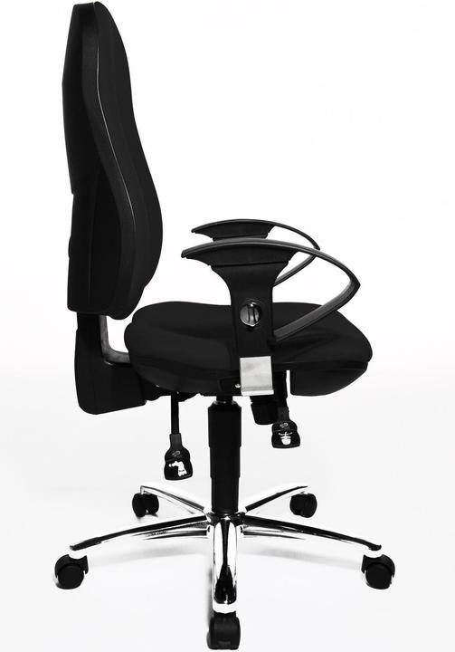 Image du produit Topstar Chaise de bureau "Support SY Deluxe", noir Housse : 100 % polypropylène, assise ergonomique et
