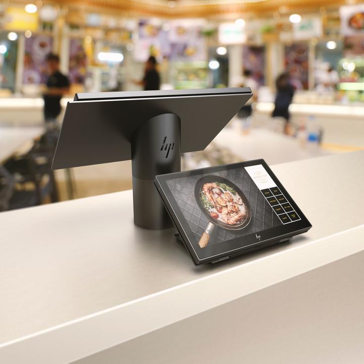 Actual product image HP ElitePOS G1 Retail System 145 - All-in-One (complete solution) (Intel Core i5-7300U, 16 GB, 128 GB, HD Graphics 620)