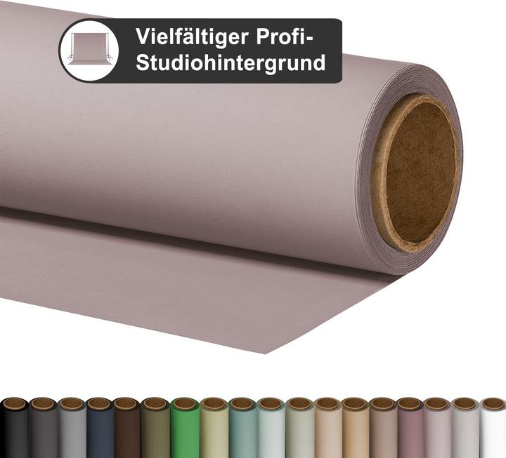 Actual product image Walimex pro Background cardboard 2.72x10m, soft lilac (272 cm, 1000 cm)