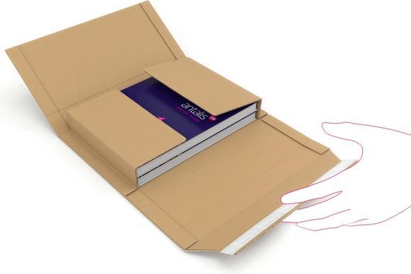Produktbild Antalis Versandkarton (29 x 32.5 x 8 cm, 1 x)