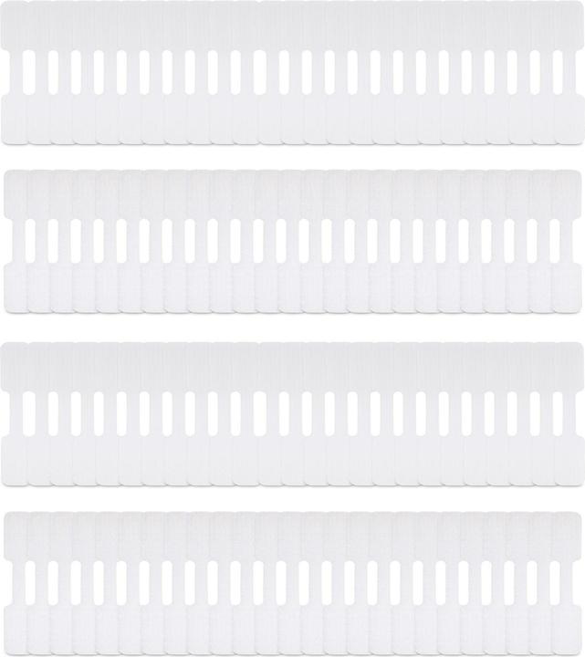 Immagine prodotto StarTech com CABLE-TAG-HLWH, Marcatori per cavi, Universale, Bianco (Fascette in plastica, 90 mm, 100 pz.)