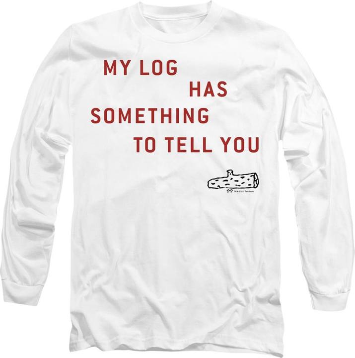 Actual product image Twin Peaks Unisex Adult My Log T-Shirt (L)