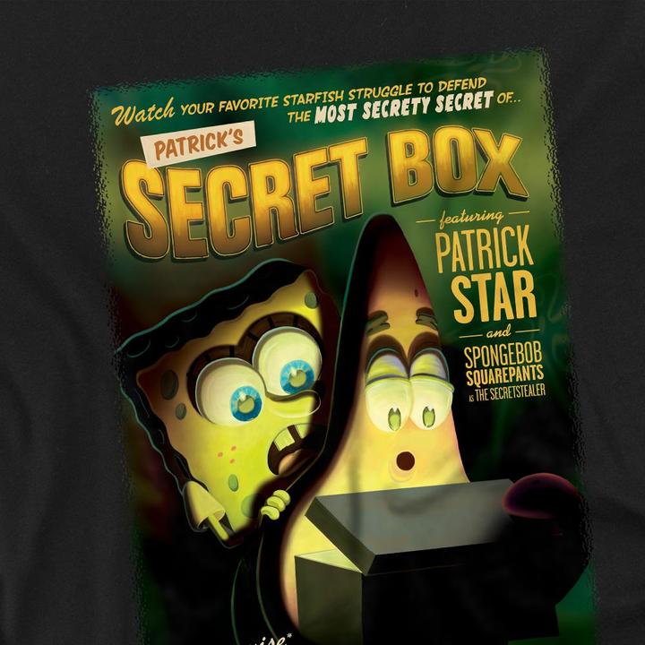 Immagine prodotto Spongebob Squarepants Patrick's Secret Box Maglietta Adulto Unisex (XXL)