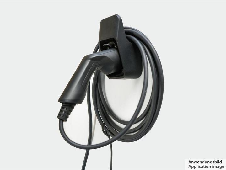 Productafbeelding Kabelmeister Muurbeugel met geïntegreerde kabelhouder voor type 2 laadkabels voor elektrische en hybride auto's