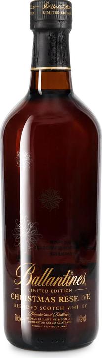 Actual product image Ballantine's Christmas Reserve Blended Scotch Whisky Limited Edition (Scotch whisky)