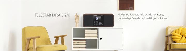Actual product image Telestar Dira S24i (DAB+, Web radio, FM, VHF, Bluetooth, Wi-Fi)