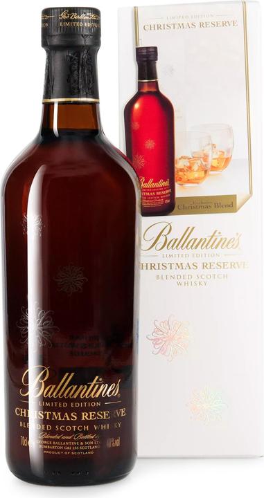 Actual product image Ballantine's Christmas Reserve Blended Scotch Whisky Limited Edition (Scotch whisky)