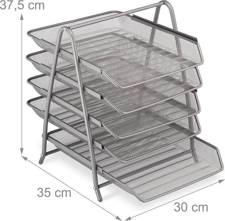 Actual product image Relaxdays Dokumentenablage (A4)