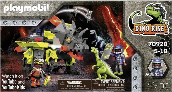Image du produit Playmobil Machine de combat Robo-Dino (70928, Playmobil Dino Rise)