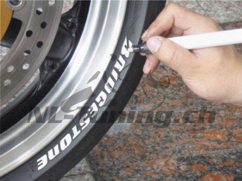 Image du produit NL-Tuning Crayon à pneu blanc