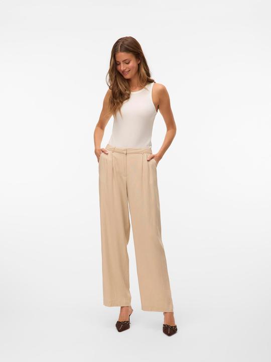 Immagine prodotto Vero Moda VMMINDY Pantaloni a vita media Pantaloni a gamba larga (W40/L30)