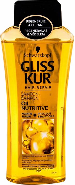 Schwarzkopf Gliss Kur Oil Nutritive (400 ml, Flüssiges Shampoo)