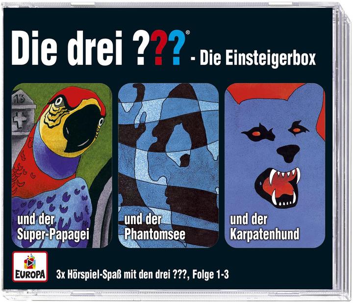 Image du produit Les trois?? box 01. épisodes 1-3 (trois points d'interrogation) 3 CDs (Allemand)