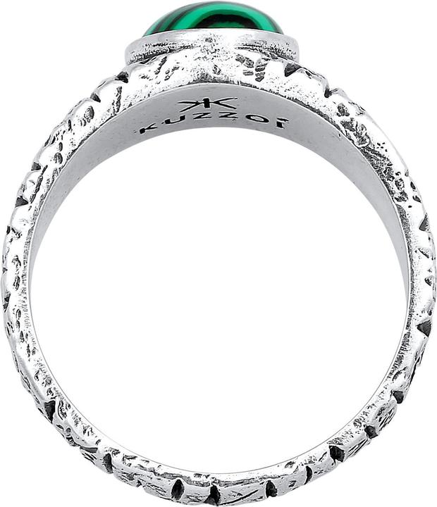 Image du produit Kuzzoi Bague en pierre précieuse, bague sceau (66, Argent 925)