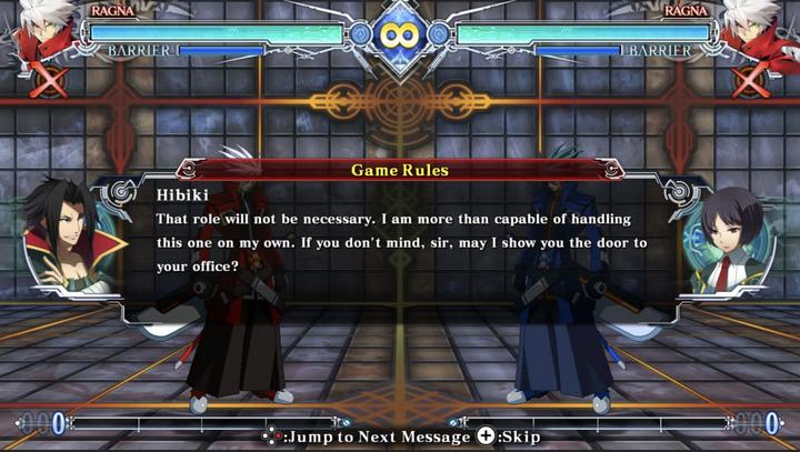 Actual product image Limited Run Blazblue Cantral Fiction () (import) (Switch, EN)