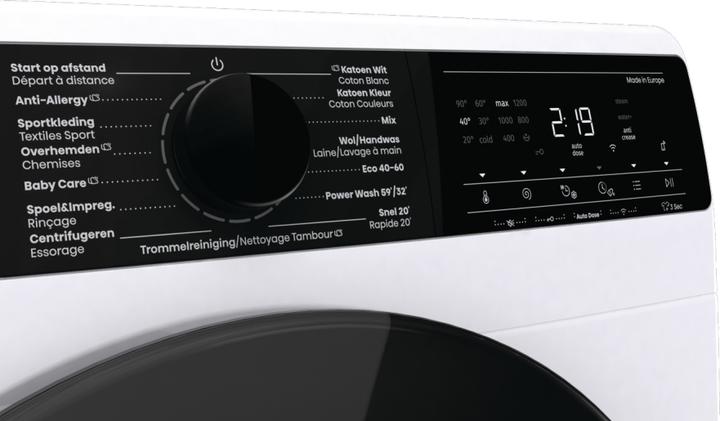 Image du produit Hisense WF5V144BW/BLX (10 kg, Gauche)