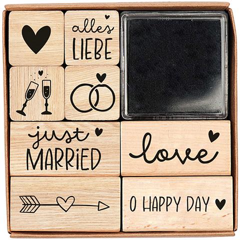Produktbild Stempel-Set Hochzeit