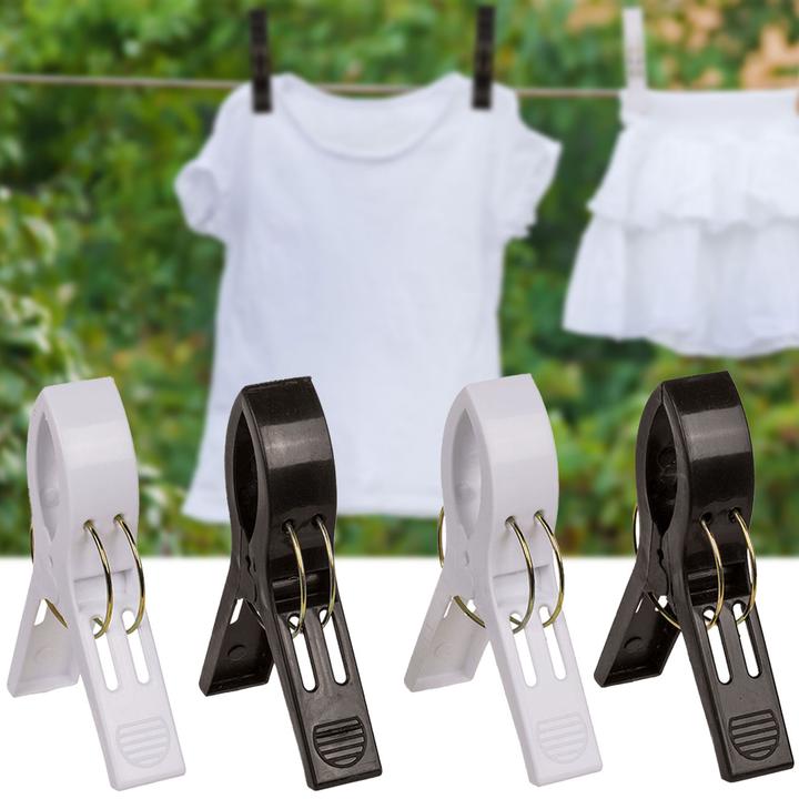 Image du produit Magni Pinces à linge grande noir et blanc 4pcs