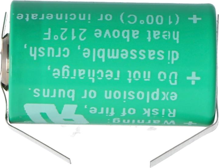 Actual product image Varta Battery CR1/2AA 6127 with solder tag U-shape (1 pcs., AA, 950 mAh)
