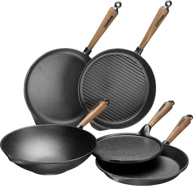 Produktbild Skeppshult Gusseisen Pfanne (28 cm, Bräter + Schmortopf, Gusseisen)