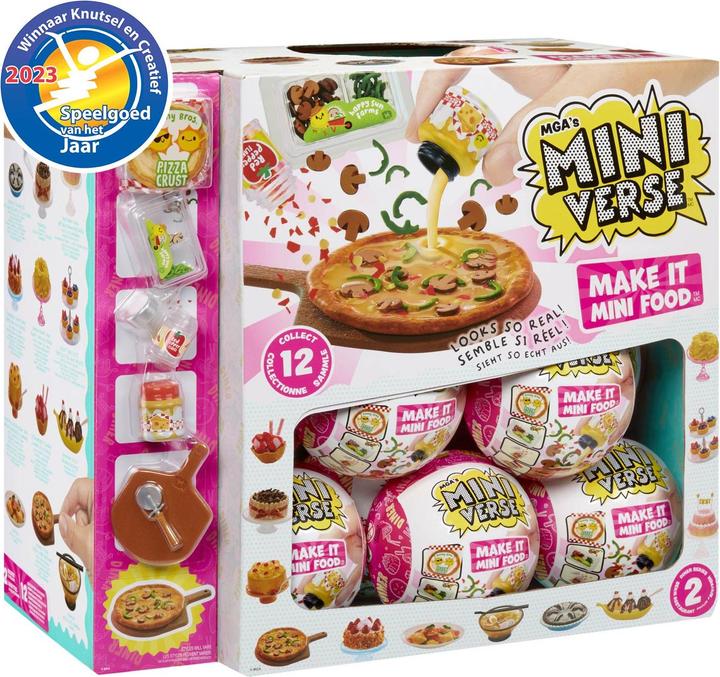 Actual product image MGA s Miniverse- Make It Mini Foods: Diner in PDQ Series 2A