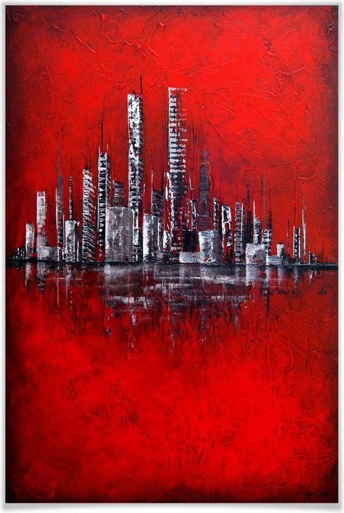 Produktbild Trenddeko Fedrau - Rot (40 x 60 cm)