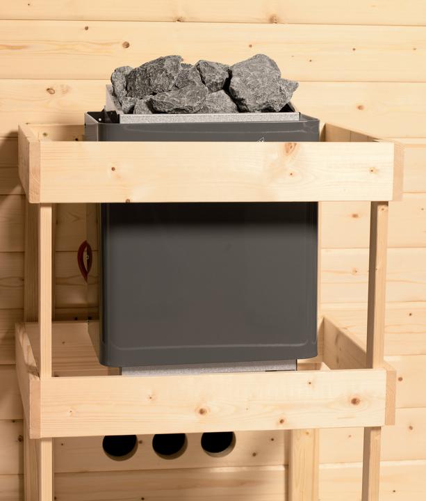 Image du produit Karibu Daria avec une couronne de toit (Contrôle externe Plug & Play 3,6 KW)