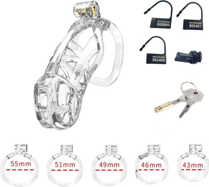 Produktbild Rimba P-Cage Peniskäfig Transparent (L)