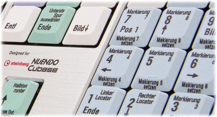 Produktbild Logickeyboard Cubase / Nuendo Slim Line (DE, Kabelgebunden)