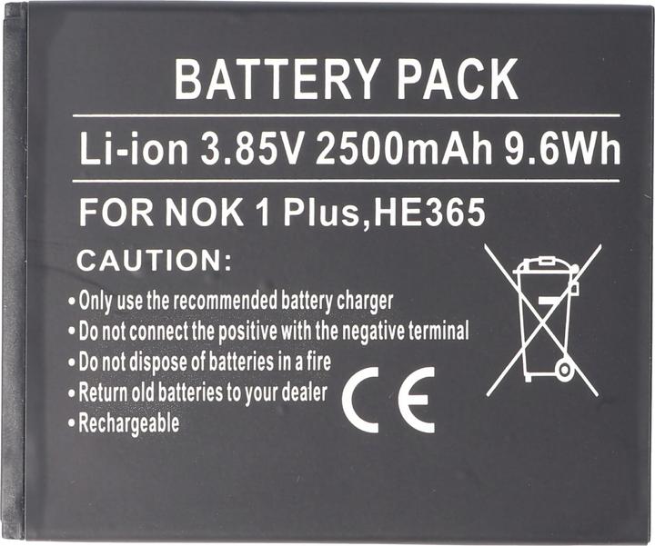 Produktbild AccuCell Akku Nokia 1 Plus, HE365