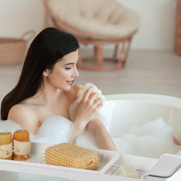 Actual product image Relaxdays Bath shelf