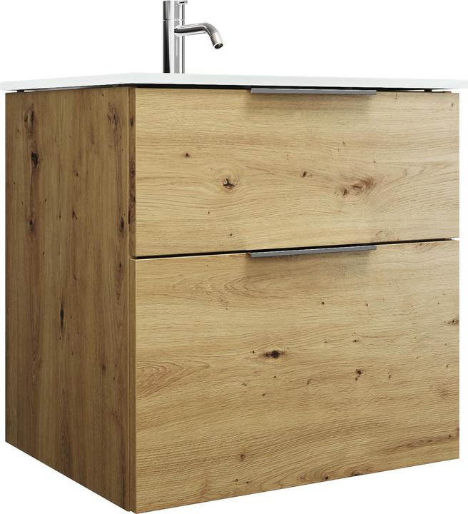 Immagine prodotto burgbad Eqio lavabo in vetro con mobiBette WC, larghezza 620 mm