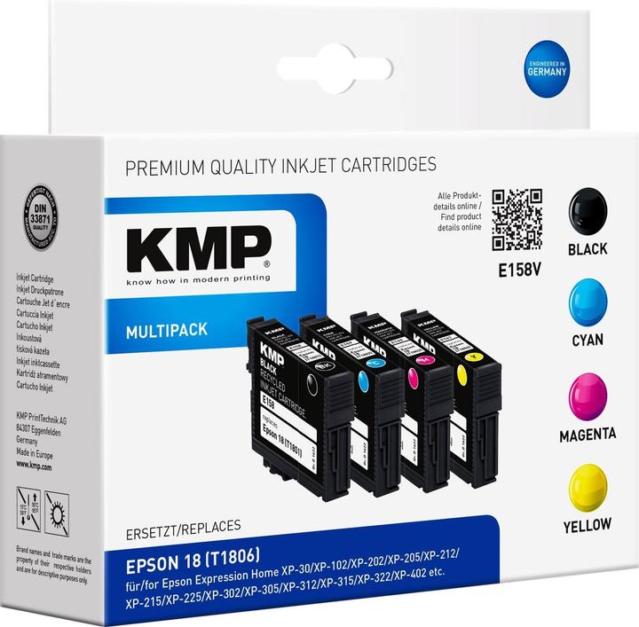 Actual product image KMP E158V multipack (M, FC, C, Y)