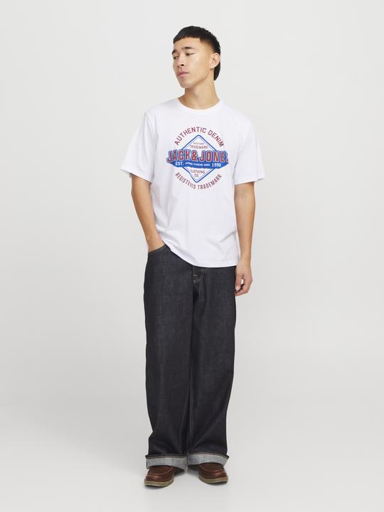 Produktbild Jack & Jones Jjelogo Tee Ss O-Neck 2 Col Ss25 Sn (XS)