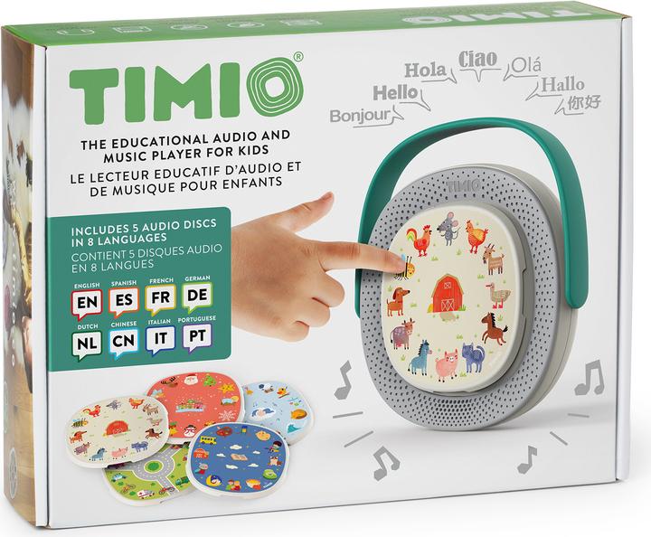 Produktbild Timio Audio Player (Deutsch, Spanisch, Chinesisch, Französisch, Multilingual, Italienisch, Isländisch, Portugiesisch, Englisch)