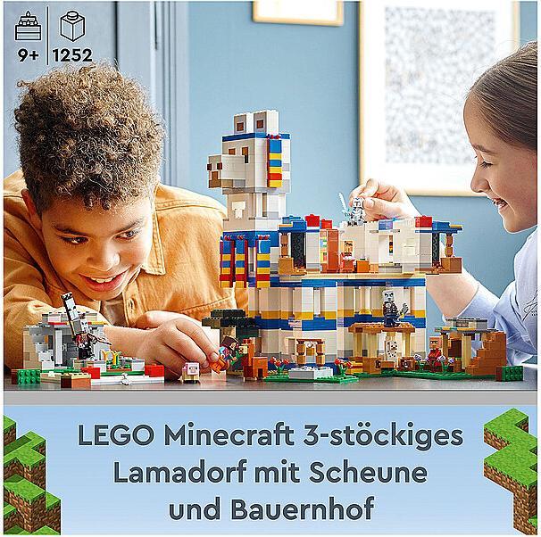 Produktbild LEGO Das Lamadorf (21188, LEGO Minecraft)