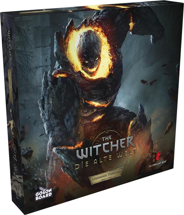 Productafbeelding Go on Board The Witcher: The Old World - Legendary Monsters, bordspel, voor 1-5 spelers (Duits)