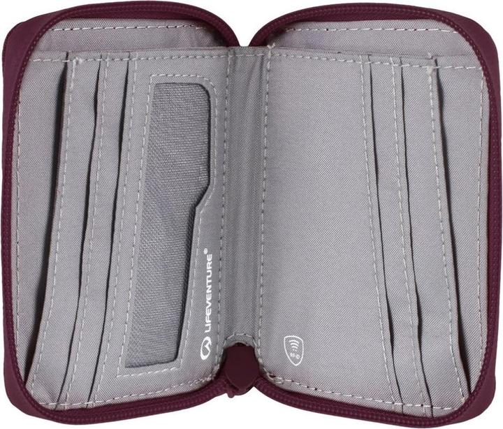 Image du produit Lifeventure Portefeuille RFID Bi Fold, recyclé, Plum