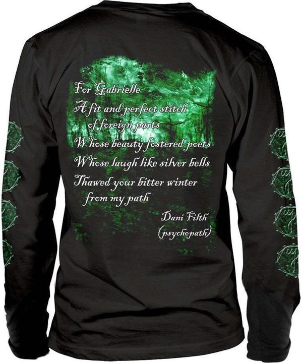 Actual product image Cradle Of Filth Unisex Adult Graven Sin Long-Sleeved T-Shirt (S)