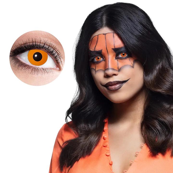 Actual product image Boland Contact lenses pumpkin:weekly lenses (Orange)