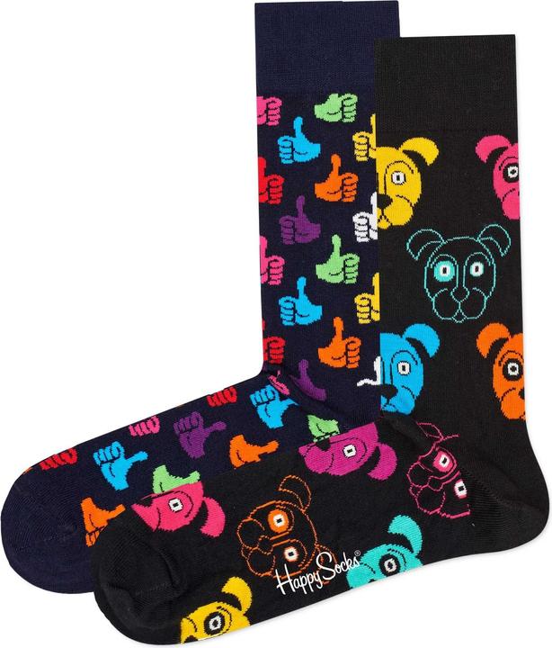 Image du produit Happy Socks Classic Dog (lot de 2, 41 - 46)