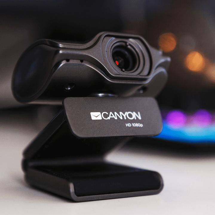 Immagine prodotto Canyon Webcam con risoluzione 2K e microfono C6, 2048x1536, angolo di visione di 80°. (2 Mpx)